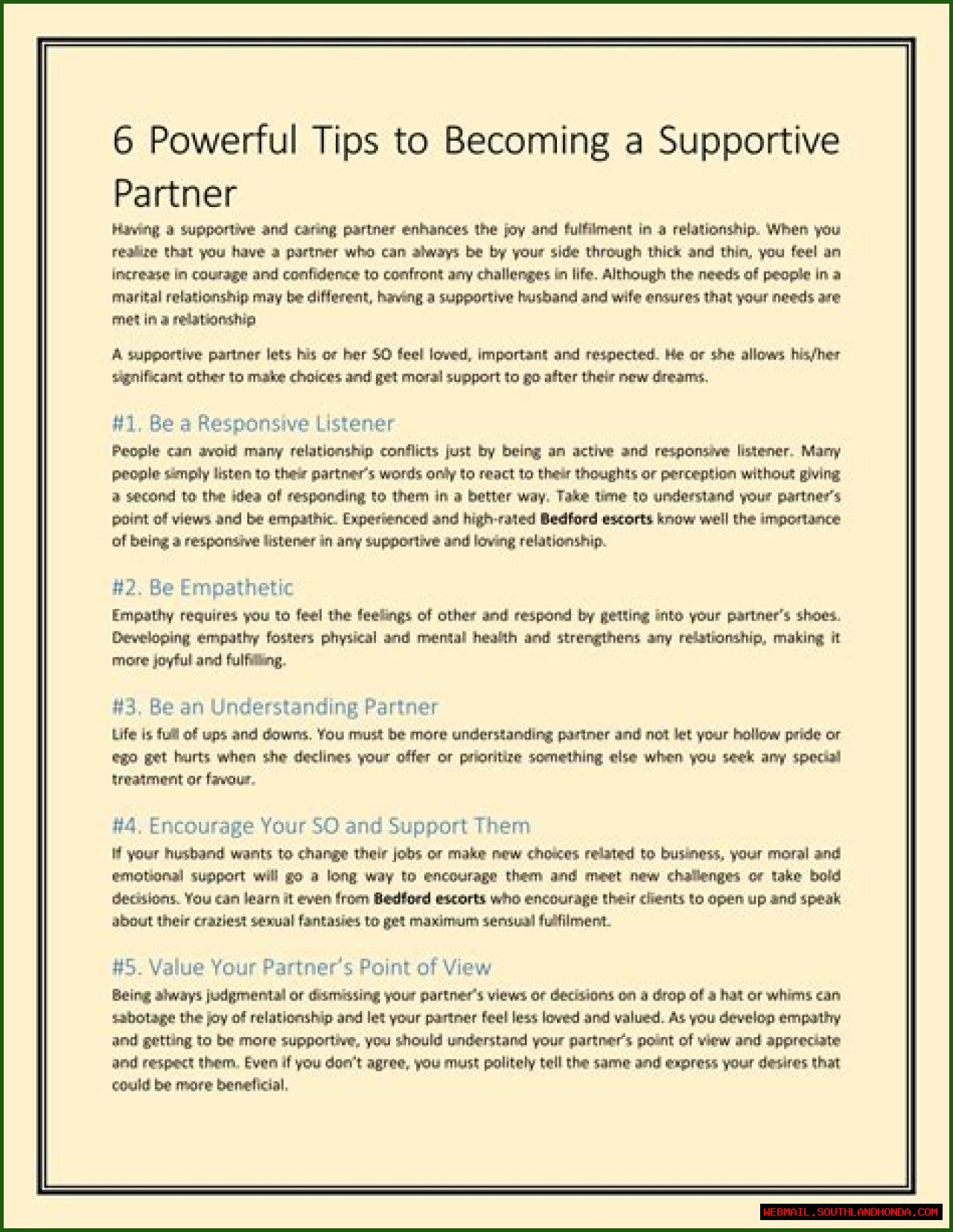 A Supportive Partner In Life And Career