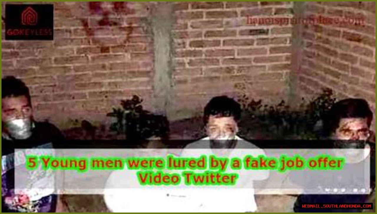 Beware Of Fake Job Offers: 5 Young Men Fall Victim To Cruel Deception