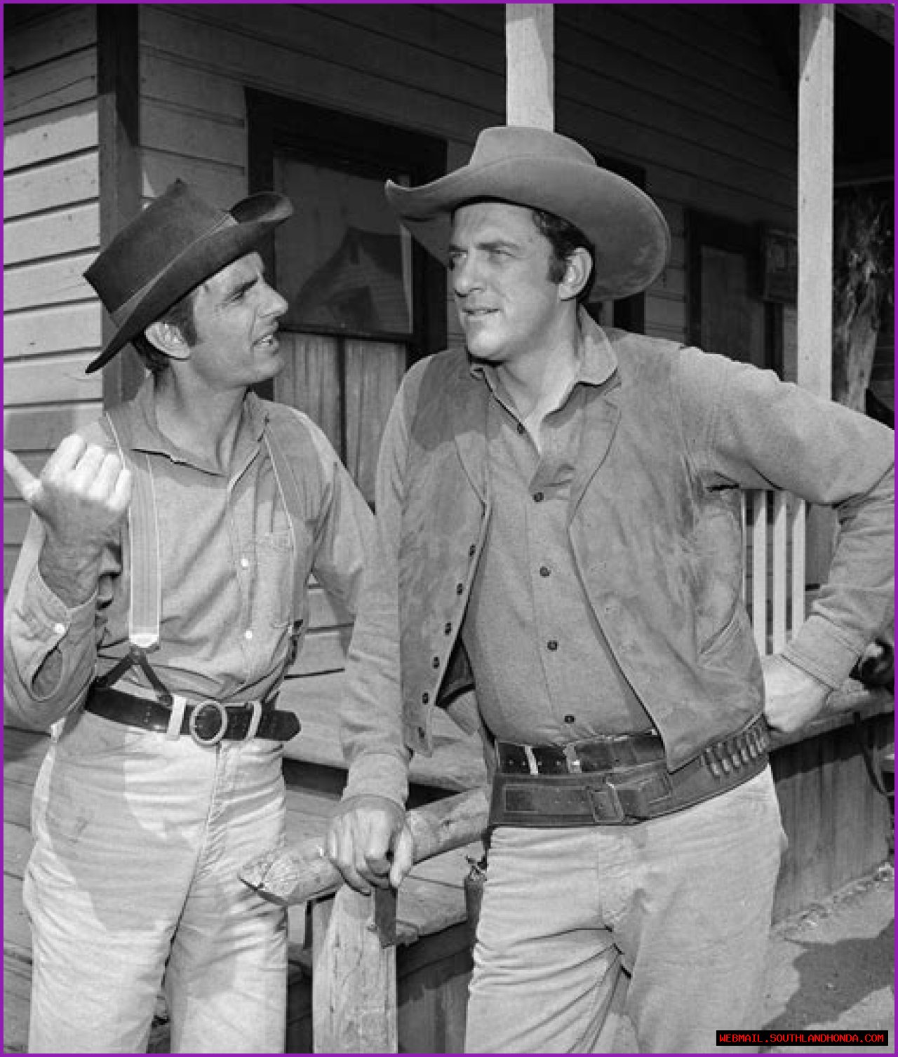 Did James Arness and Dennis Weaver get along?