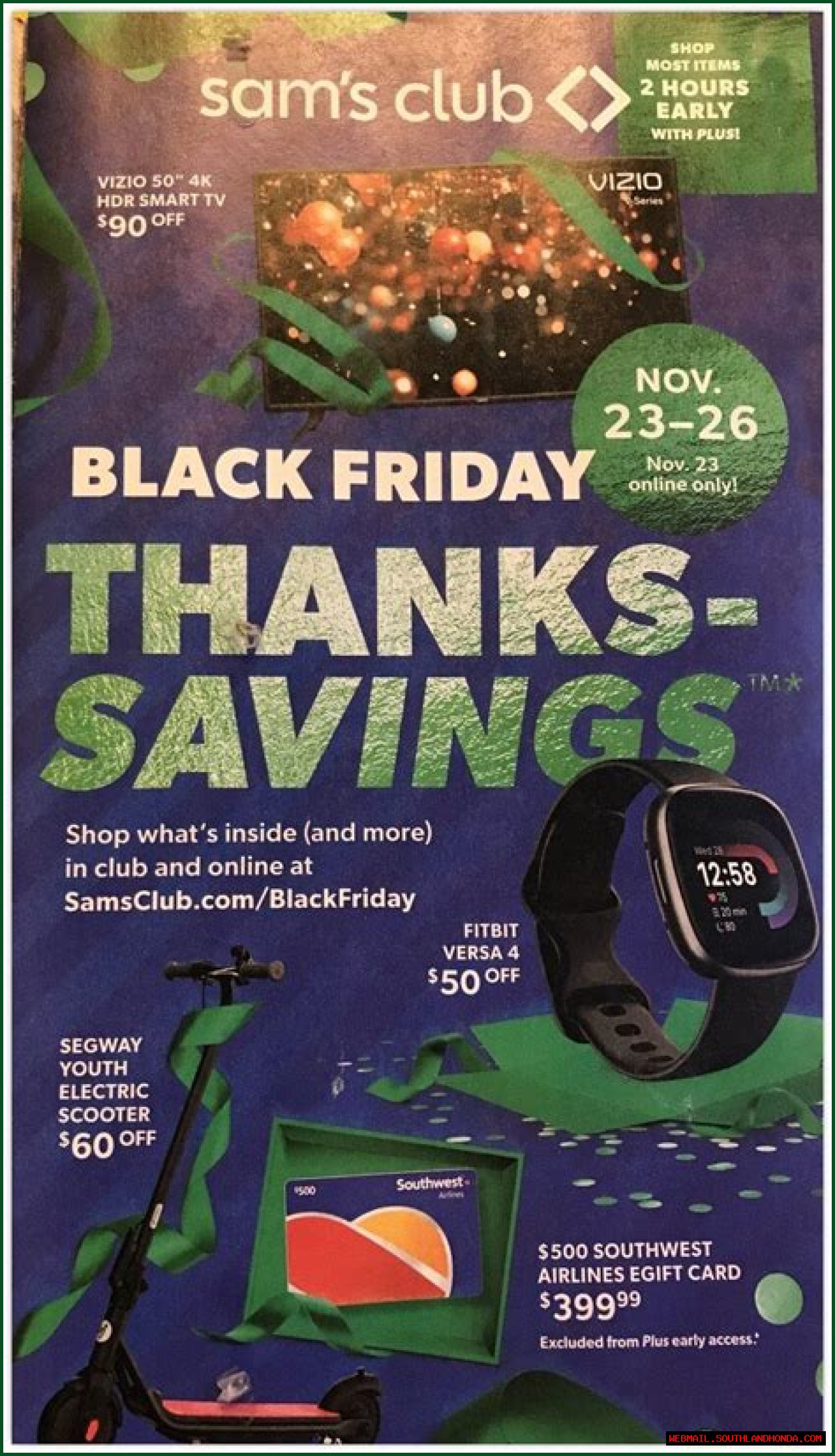 Savings Galore: Unveiling Sam's Black Friday Deals