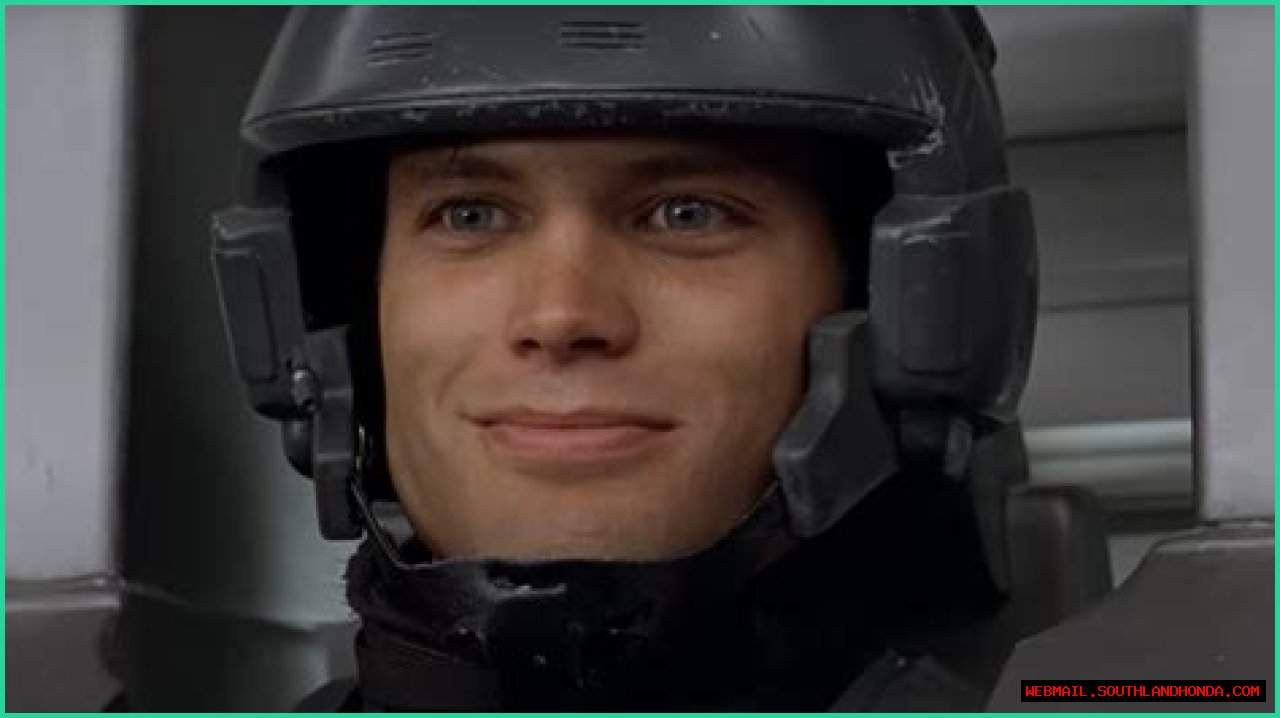 Uncovering The Actor Behind The Starship Trooper